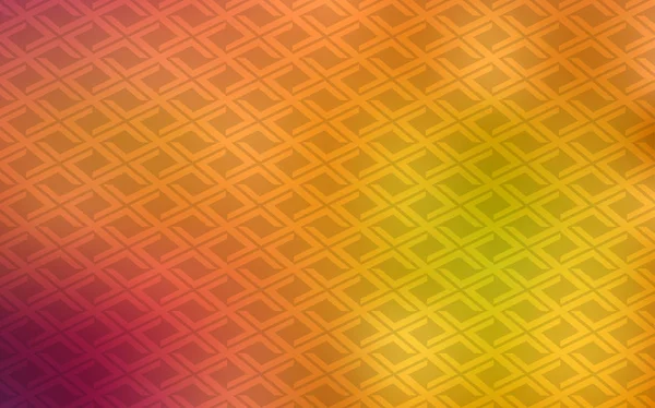 Ανοιχτό Κόκκινο Κίτρινο Διάνυσμα Φόντο Ορθογώνια Τετράγωνα Όμορφη Εικονογράφηση Ορθογώνια — Διανυσματικό Αρχείο