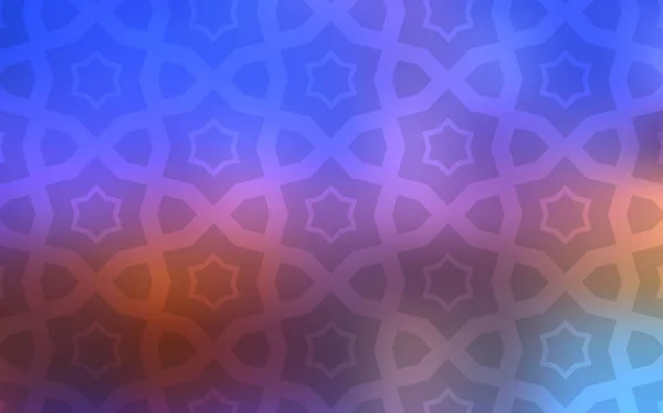Bleu Clair Disposition Vectorielle Jaune Avec Des Étoiles Brillantes Étoiles — Image vectorielle