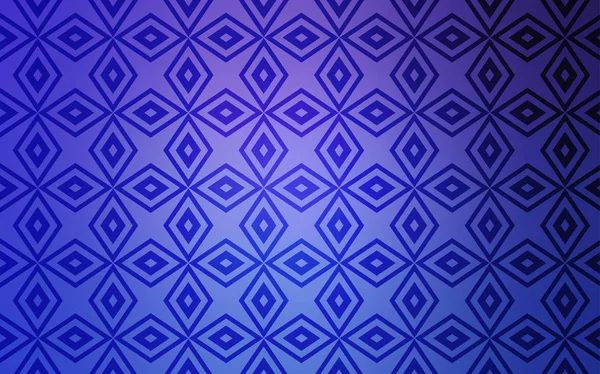 Modèle Vectoriel Rose Clair Bleu Avec Cristaux Rectangles Illustration Abstraite — Image vectorielle