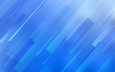 Keskin çizgileri olan açık mavi vektör deseni. Bulanık dekoratif tasarım basit bir şekilde çizgilerle. İş ilanınız için akıllı tasarım.