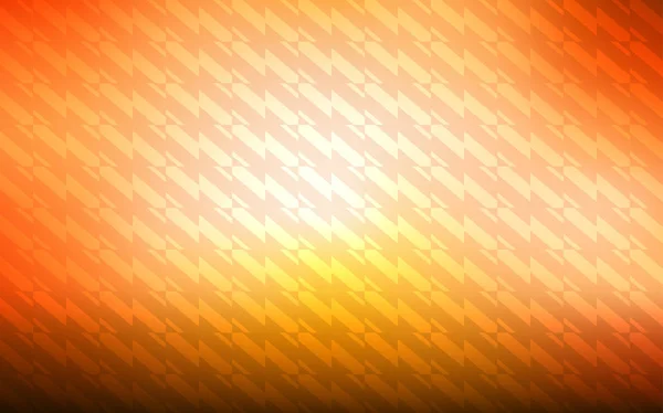 Jasnopomarańczowy Wektor Tekstury Kolorowych Linii Świecąca Kolorowa Ilustracja Ostrymi Paskami — Wektor stockowy