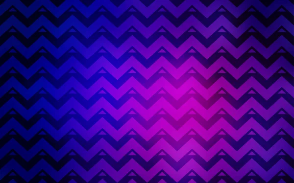 Светло Розовая Синяя Векторная Компоновка Линиями Треугольниками Красивая Иллюстрация Треугольниками — стоковый вектор