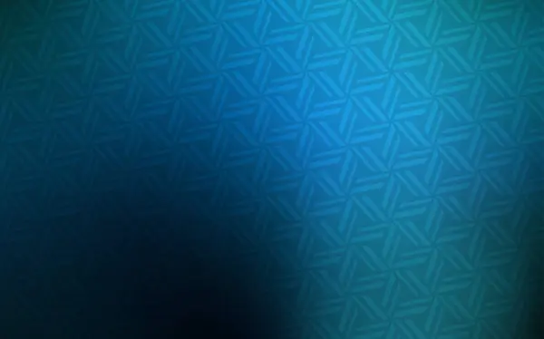 Темная Векторная Текстура Синего Цвета Триангулярном Стиле Абстрактная Градиентная Иллюстрация — стоковый вектор