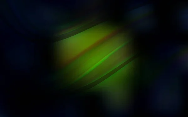 Tmavě Zelená Vektorové Pozadí Obrazci Láva Zbrusu Nové Barevné Ilustrace — Stockový vektor