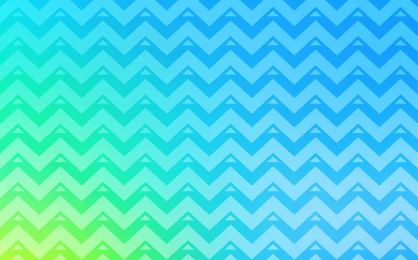 Синий Зеленый Векторный План Линиями Треугольниками Современная Абстрактная Иллюстрация Красочными — стоковый вектор
