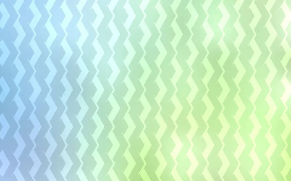 Светло Голубая Зеленая Векторная Оболочка Резкими Полосами Блестящие Абстрактные Иллюстрации — стоковый вектор