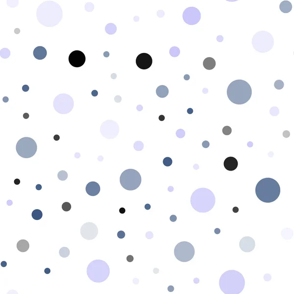 Patrón Inconsútil Vector Púrpura Oscuro Con Esferas Burbujas Borrosas Sobre — Vector de stock