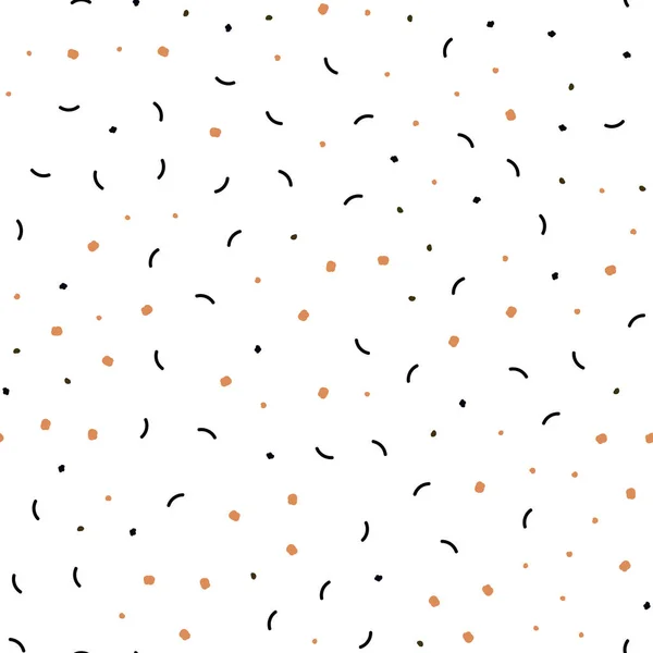 Ομοιογενές Φόντο Σκούρο Πορτοκαλί Διάνυσμα Φυσαλίδες Γραμμές Σύγχρονη Αφηρημένη Πολύχρωμο — Διανυσματικό Αρχείο