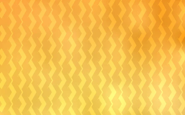 Fondo Vector Amarillo Claro Con Líneas Rectas Ilustración Abstracta Geométrica — Vector de stock