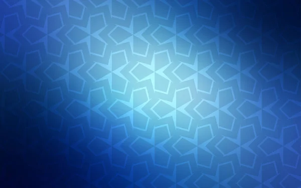 Couvercle Vectoriel Bleu Clair Dans Style Polygonal Illustration Abstraite Gradient — Image vectorielle