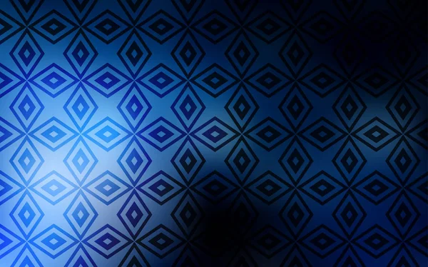 Fondo Vectorial Azul Oscuro Con Rectángulos Ilustración Abstracta Moderna Con — Vector de stock