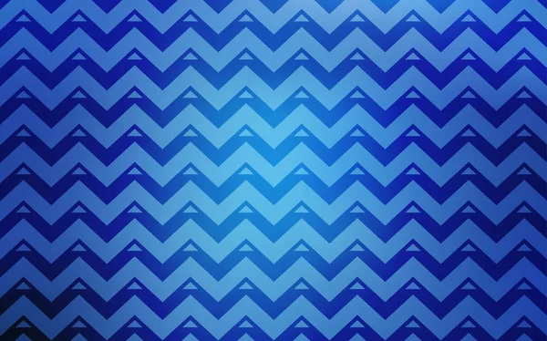 Светло Синий Векторный Узор Многоугольным Стилем Треугольники Абстрактном Фоне Красочным — стоковый вектор