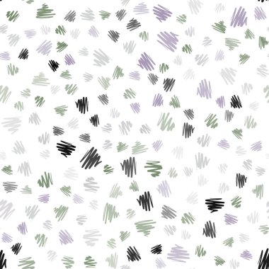 Hafif pembe, yeşil vektör sorunsuz doku renkli çizgiler ile. Dekoratif illüstrasyon hatları ile soyut şablonunda parlayan. Akıllı tasarım, iş reklam için.