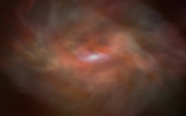 Gece gökyüzü desenle koyu turuncu vektör yıldız. Gökada yıldız ile basit tarzı dekoratif tasarım bulanık. Desen fütüristik reklam, kitapçıklar için.