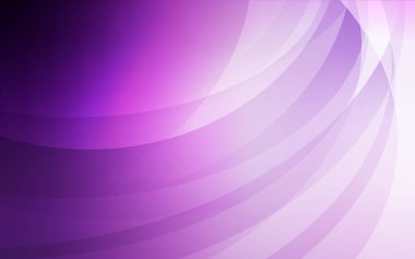 Işık mor, pembe vektör arka plan eğri daireler ile. Zarif bir parlak örnek gradyan ile. Yepyeni tasarımı reklamlar, poster, afiş için.