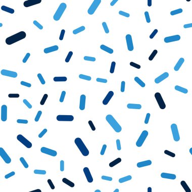 Koyu mavi renkli çizgiler ile sorunsuz doku vektör. Bulanık dekoratif tasarım hatları ile basit tarzı. Güzel arka planlar için şablon.