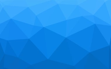 Üçgen zemin parlayan ışık mavi vektör. Gradyan ile Origami tarzında yaratıcı geometrik şekil. İşiniz için en iyi üçgen tasarım.