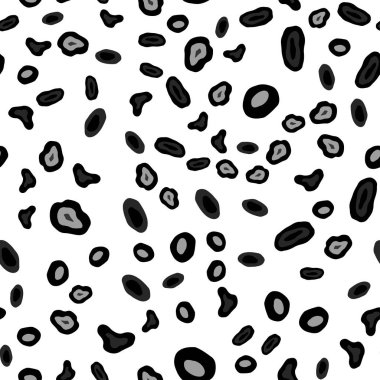 Işık gri vektör noktalar ile sorunsuz kapak. Soyut illüstrasyon renkli baloncuklar doğa tarzı ile. Desen tasarım kumaş, duvar kağıtları.