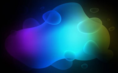 Karanlık çok renkli vektör arka plan bükülmüş şeritler. Renkli resimde gradyan ile soyut memphis tarzı. Yeni bir doku için reklam, kitapçıklar, broşürler.