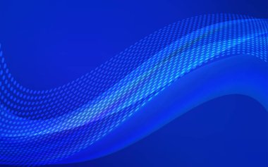 Daire, üçgen koyu mavi vektör şablonu. Soyut illüstrasyon renkli diskler ve üçgenler ile. Tasarım, iş reklam için.