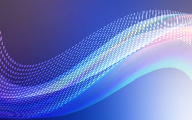 Hafif pembe, mavi vektör doku disklerle, satırları. Üçgen yapısı ile soyut tarzda dekoratif tasarım. Reklamlar, el ilanları için desen.