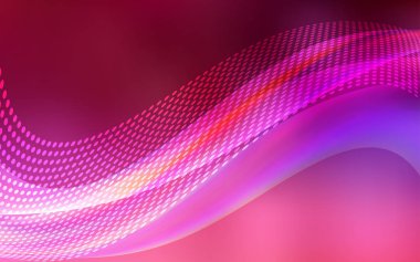 Koyu mor, Pembe dokulu diskler, çizgiler ve vektör. Bağlantı noktaları ve çizgileri renkli arka plan üzerinde tasarım yapın. Desen fütüristik reklam, kitapçıklar için.