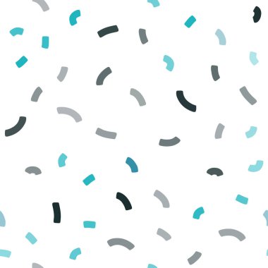 Koyu mavi lav şekillerle sorunsuz şablon vektör. Degrade kabarcıkları ile bulanık geometrik örnek. İş tasarımınız için mermer stili.