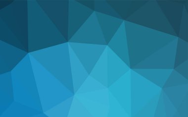 Işık yeşil vektör üçgen mozaik doku. Gradyan ile Origami tarzında yaratıcı geometrik şekil. Web siteniz için köşeli tasarım.