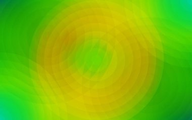 Açık yeşil, sarı vektör kapak noktalar ile. Kabarcıkları ile soyut tarzda bulanık dekoratif tasarım. Reklam, poster, afiş, Web sitenizin için yeni tasarım.