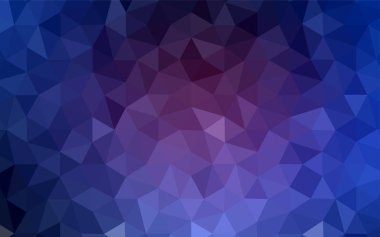 Açık mor vektör eğimli üçgen dokusu. Üçgenli modern soyut çizim. İşiniz için en iyi üçgen tasarım.