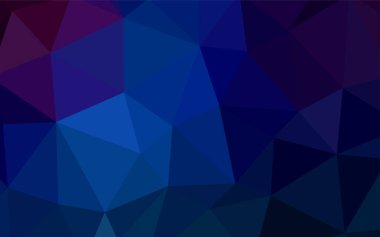 Açık yeşil, sarı vektör soyut poligonal şablonu. Renkli resimde üçgenler ile soyut tarzda. Tasarımınız için üçgen desen.