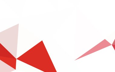 Açık pembe vektör soyut mozaik arkaplan. Origami tarzında gradyan ile geometrik çizim. Web siteniz için yeni bir doku.