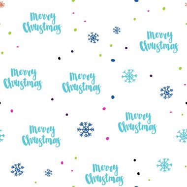 Işık çok renkli vektör renkli kar taneleri ile sorunsuz doku. Kar Noel tarzı ile parlayan renkli resimde. Desen tasarım kumaş, duvar kağıtları.