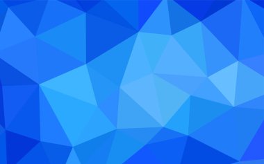 Açık BLUE vektörü soyut çokgen deseni. Çokgen biçiminde, gradyan ile renkli çizimler. Arkaplanlarınız için desenli desen.