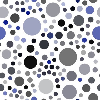 Koyu mavi noktalar ile sorunsuz kapak vektör. Bulanık daireler doğa tarzı ile güzel renkli resimde. Marka kitap tamamen yeni şablon.