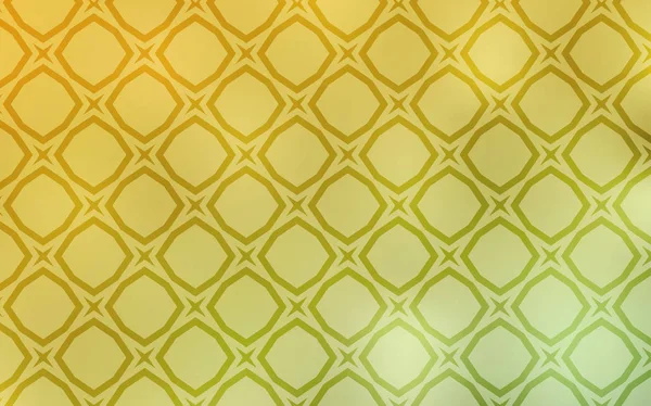 Verde Claro Cubierta Vectorial Amarilla Con Estrellas Pequeñas Grandes Estrellas — Archivo Imágenes Vectoriales