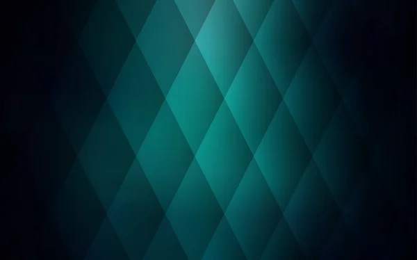 Темно Зеленый Векторный Шаблон Кристаллами Прямоугольниками Красивая Иллюстрация Прямоугольниками Квадратами — стоковый вектор