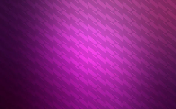 Világos Rózsaszín Vektor Fedél Konyári Csíkokkal Modern Geometriai Absztrakt Illusztráció — Stock Vector