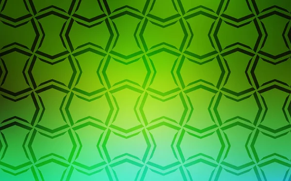 Fond Vectoriel Vert Clair Avec Des Lignes Droites Illustration Colorée — Image vectorielle