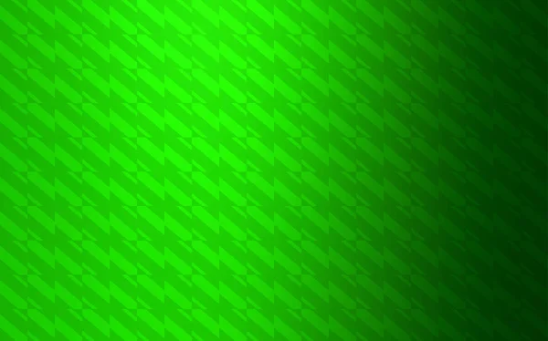 Hellgrünes Vektormuster Mit Scharfen Linien Farbig Leuchtende Illustration Mit Linien — Stockvektor