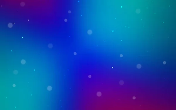 Azul Claro Padrão Vetorial Vermelho Com Esferas Glitter Ilustração Abstrata — Vetor de Stock