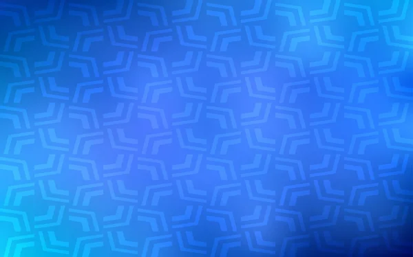 Světle Modrá Vektorová Šablona Lávovými Tvary Rozmazaný Geometrický Vzorek Bublinami — Stockový vektor