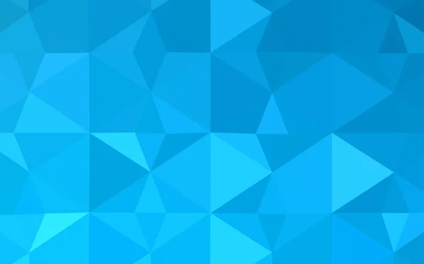 Светло Голубой Вектор Абстрактного Многоугольного Фона Совершенно Новая Цветная Иллюстрация — стоковый вектор