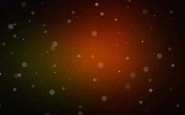 Diseño Vectorial Rojo Oscuro Con Copos Nieve Brillantes Nieve Sobre — Vector de stock