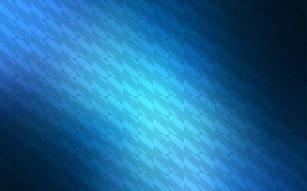 Modello Vettoriale Blu Scuro Con Linee Nette Illustrazione Brillante Colorata — Vettoriale Stock