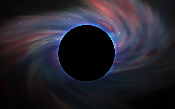 Σκούρο Γκρι Διάνυσμα Φόντο Μια Μαύρη Τρύπα Ουρανό Διακοσμητικό Σχεδιασμό — Διανυσματικό Αρχείο