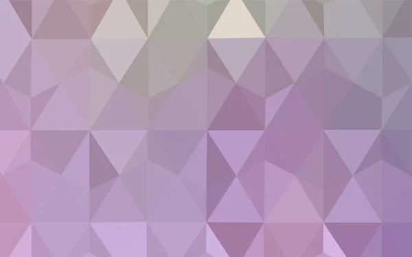 Ljus Rosa Gröna Vektor Gradient Trianglar Mall Lysande Polygonal Illustration — Stock vektor