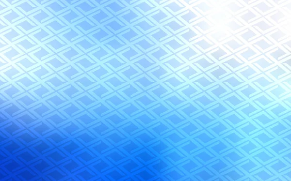Світло Blue Векторна Текстура Прямокутному Стилі Прекрасна Ілюстрація Прямокутниками Квадратами — стоковий вектор