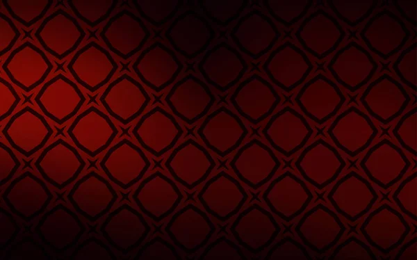 Modèle Vectoriel Rouge Foncé Avec Étoiles Ciel Illustration Abstraite Géométrique — Image vectorielle