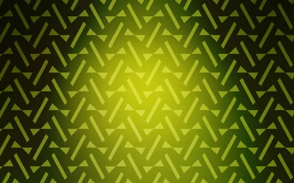 Hellgrünes Vektormuster Mit Polygonalem Stil Moderne Abstrakte Illustration Mit Bunten — Stockvektor